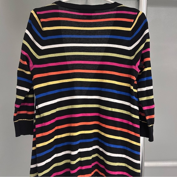 Multicolor Striped Cardigan - Picture 6 of 8